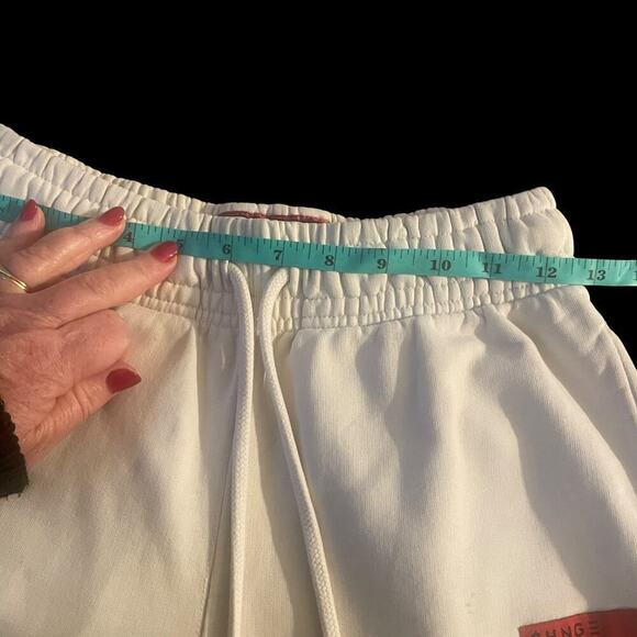 CHNGE Sweatpants Women's Chalk Love Peace - Size XXS - Picture 7 of 15